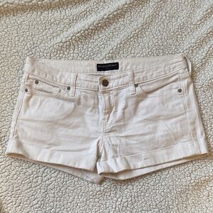 Banana Republic Women's white Jean Shorts